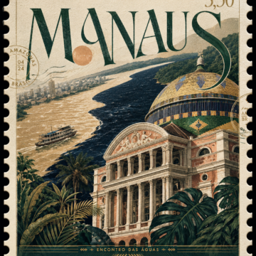 Selo Postal Vintage